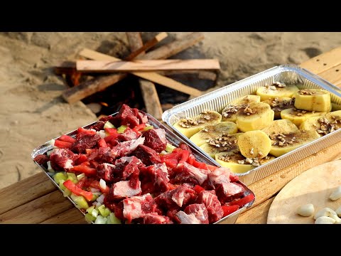 Видео: МЯСО с КАРТОШКОЙ в УГЛЯХ. Это БЛЮДО вы будете готовить КАЖДЫЙ ДЕНЬ.