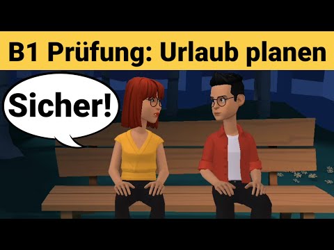 Видео: Устный экзамен по немецкому языку B1 | Планируйте что-нибудь вместе/диалог | разговор. Часть 3