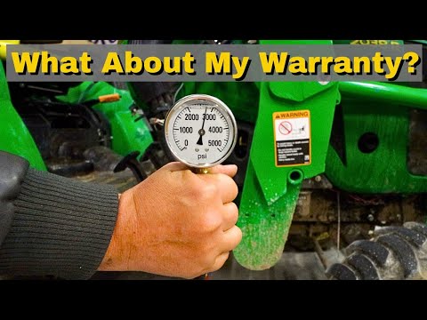 Видео: Повышение давления в гидросистеме трактора — безопасно ли это? Разумно ли это?