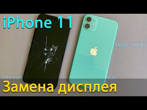 Видео: Замена дисплея iPhone 11