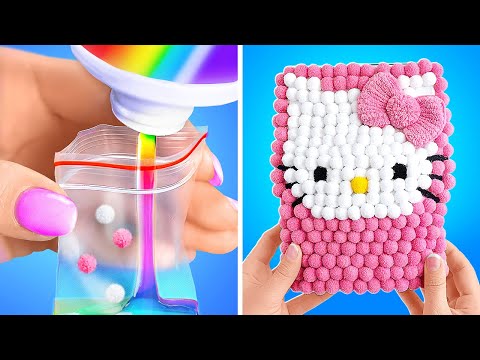 Видео: Фиджеты из ТИКТОК! 🎨 Лёгкое рисование карандашом 💝 Как сделать самодельные гаджеты от 123 GO!