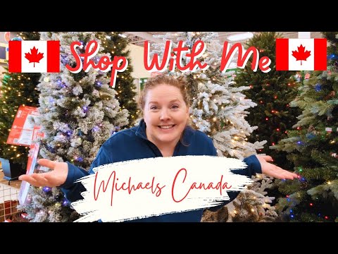Видео: Рождественский шопинг в Michaels | Канадский | Праздничный | Забег в Michaels