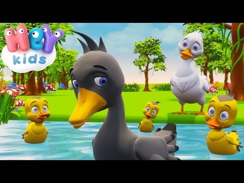 Видео: Грозното Патенце 🦢 Детски приказки анимация - HeyKids