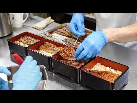 Видео: Традиционный японский ресторан, где подают угрей. Храм Нара Касуга Тайся и Токио Чиндзансо.