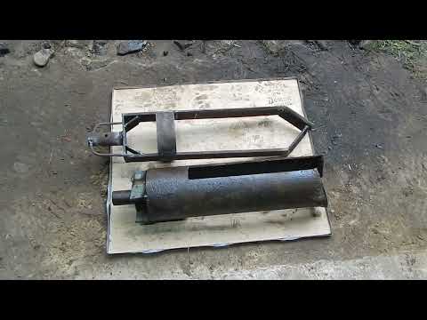 Видео: Бур рамочник для скважины.