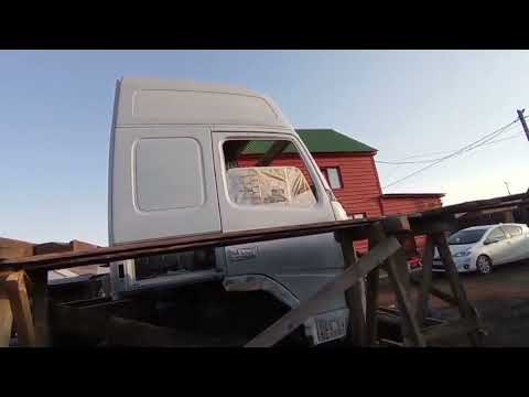 Видео: ремонт кабины вольво фм, удлинение рамы