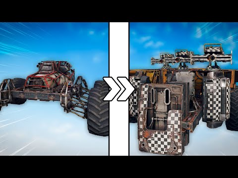 Видео: Создание автомобиля на блокчейне Powerscore в Crossout