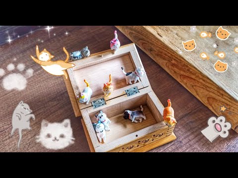 Видео: ASMR Unpacking cute toy cats (no talking) || Розпакуваня кумедних іграшкових котів