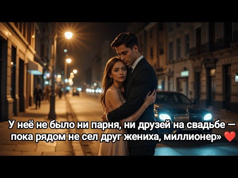 Видео: У неё не было ни парня, ни друзей на свадьбе — пока рядом не сел друг жениха, миллионер ❤️