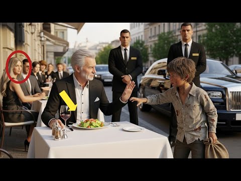 Видео: Нищий мальчик крикнул: «Не ешь это!» — Миллиардер не послушал бы, если бы не увидел это сам