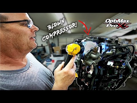 Видео: Сгорел компрессор на нашем Mercury Optimax Pro XS — разбираем компрессор для проверки