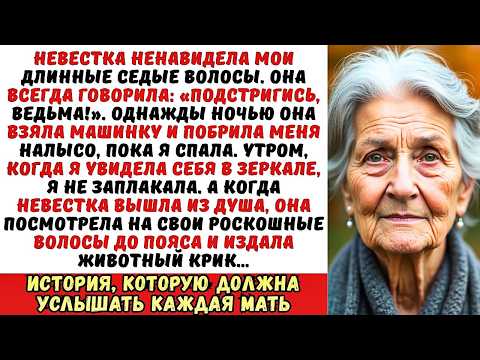 Видео: Невестка побрила меня налысо во сне. Утром она увидела, что я сделала с ее волосами, и закричала…