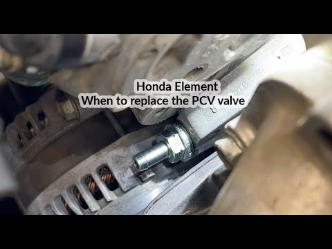 Видео: Почему его следует заменить, PCV-клапан, Honda Element, проблемы с холостым ходом, утечки масла