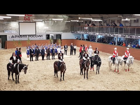 Видео: Московский конный театр "Каскадер" открыл сезон. "Посвящение М.Кантемирову"