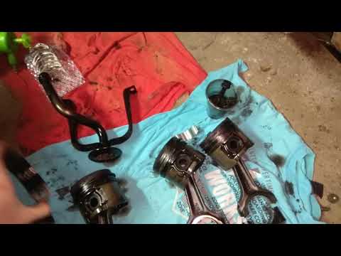 Видео: Escort сборка-разборка мотора 1.8d ч.1