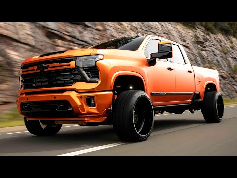 Видео: ПОЛНЫЙ ОБЗОР нашего 2024 Satin Orange Chrome High Country Duramax | Обзор #LGND38