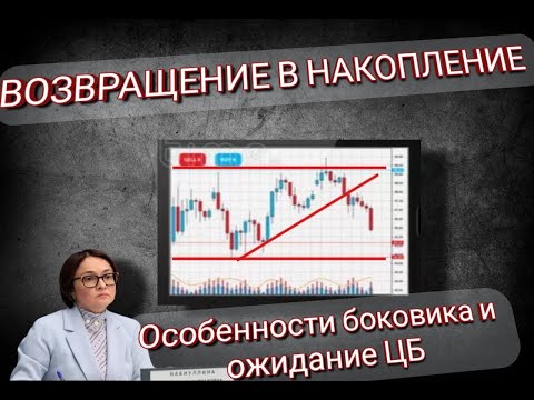Видео: ВОЗВРАЩЕНИЕ В НАКОПЛЕНИЕ (Особенности боковика и ожидание ЦБ)
