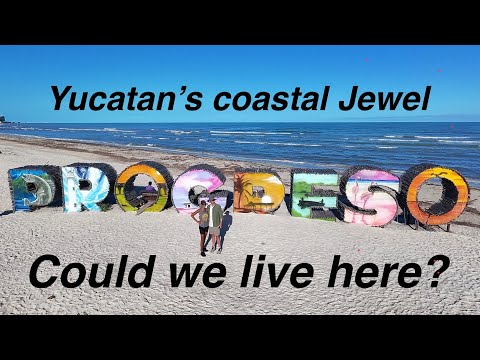 Видео: Очаровательный Прогресо, Мексика. Смогли бы мы здесь жить?