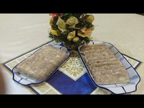 Видео: ԽՈԼՈԴԵՑ` Մեր Տարբերակով - Новогодний Холодец - Kholodec#Satenikcooking