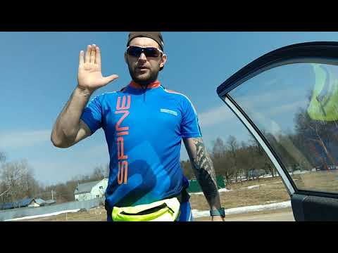 Видео: Имитация лыжного хода или бег с лыжными палками!!!