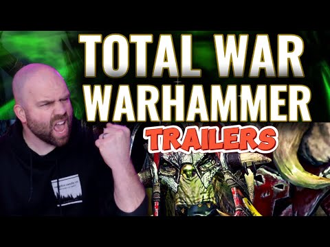 Видео: Трейлеры Total War: WARHAMMER просто НЕВЕРОЯТНЫ | Реакция на часть 1