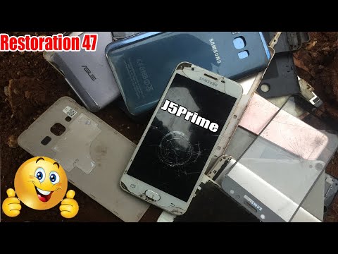 Видео: SAMSUNG GALAXY J5 Prime Restoration телефон - восстановить сломанный старый телефон