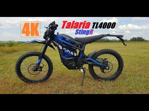 Видео: Talaria StingR TL4000 - Первая Лайт покатушка /4K/