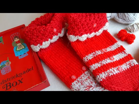 Видео: Чумачечие носочки - вариации на тему... /  #носкиспицами