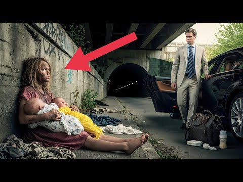 Видео: Миллионер нашёл под мостом спящую девочку с двумя детьми Подойдя ближе, он воскликнул
