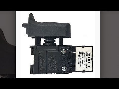 Видео: Ремонт кнопки перфоратора Makita 2470. Makita hammer drill button repair.  Кнопка Макіта 2470.