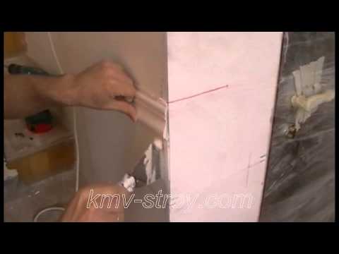 Видео: как наклеить гипсовый молдинг на стену