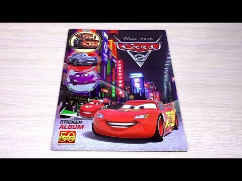 Видео: PANINI Тачки-2. Обзор альбома для наклеек