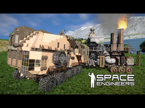 Видео: Монстро для выживания на Пертам 🪐Space Engineers🪐 #64