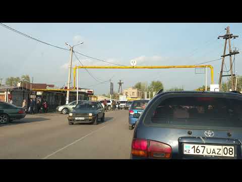 Видео: Алматы Видеорегистратор №60 Жапек батыр, Ащибулак