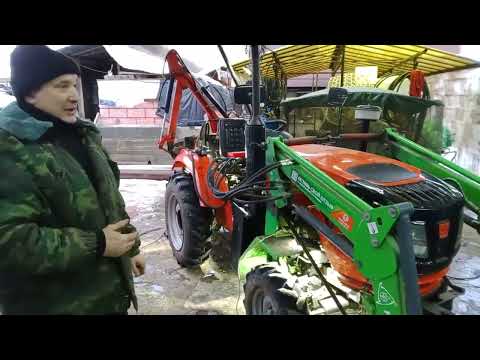 Видео: Мини-трактор Кентавр T-244 PRO. Поломки в течении 1 года эксплуатации.