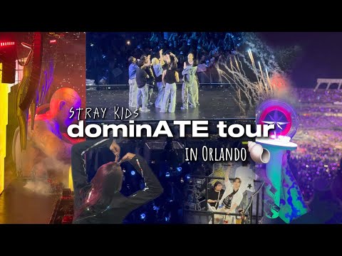 Видео: VLOG : КОНЦЕРТ STRAY KIDS В ОРЛАНДО🌊/ dominATE TOUR
