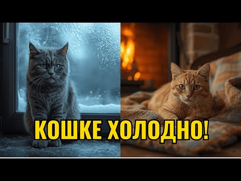 Видео: КОШКЕ ХОЛОДНО! ❄️ 5 Главных Ошибок Хозяев Зимой