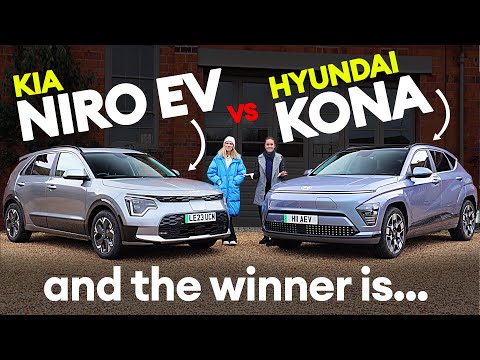 Видео: ОБЗОР: Kia Niro EV 2024 против Hyundai Kona Electric | Электрификация