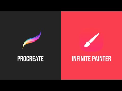 Видео: Рисую одновременно в двух программах Procreate и Infinity Painter / Школа скетчинга Interior Sketch