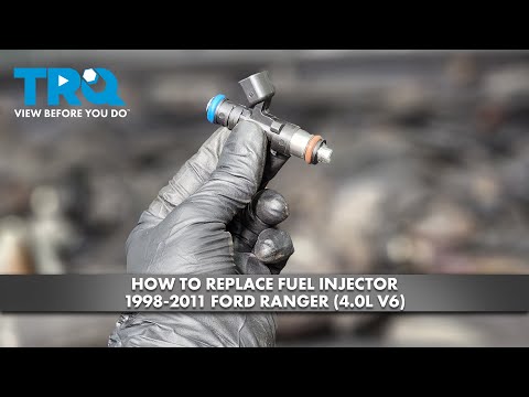 Видео: Как заменить топливные форсунки Ford Ranger 1998-2011 (4.0L V6)