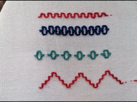 Видео: Поліський верхоплут частина 1.Покроково вишиваємо різні види  поверхневого верхоплуту .