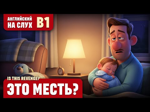 Видео: Это месть? Веселый рассказ (уровень В1). Английский на слух.