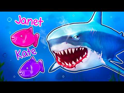 Видео: Акулы против пескарей! 🦈