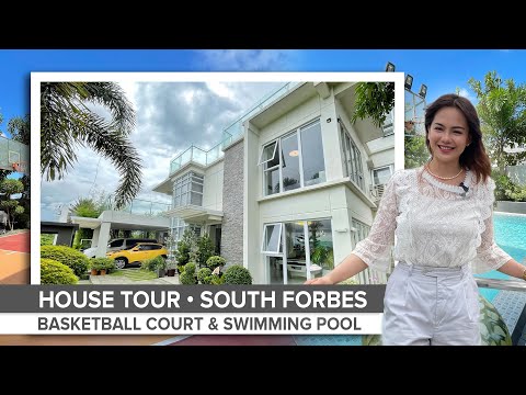 Видео: ПРОДАНО • Экскурсия по дому 58 • Внутри огромного современного дома с баскетбольной площадкой и б...