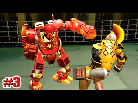 Видео: НОВЫЙ РОБОТ!!! "BIO WAR" Real Steel World Robot Boxing (ЖИВАЯ СТАЛЬ) (3 серия)