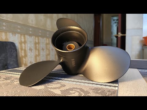 Видео: Тест винта Hidea 8,5*9,5