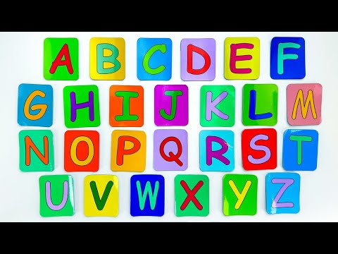 Видео: 🌈 Английский для Детей 🇬🇧 Учим Буквы от A до Z