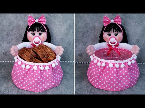 Видео: 😍Прекрасная переработка/👌Изготовление многоцелевой детской корзины из пластиковой бутылки🔊