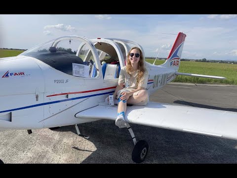 Видео: Соло круги|Tecnam 2002