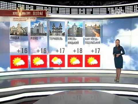 Видео: Прогноз погоди на 1+1